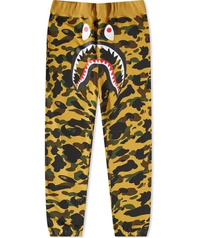 A Bathing Ape Men's 1st Camo Wide Fit Sweat Pants