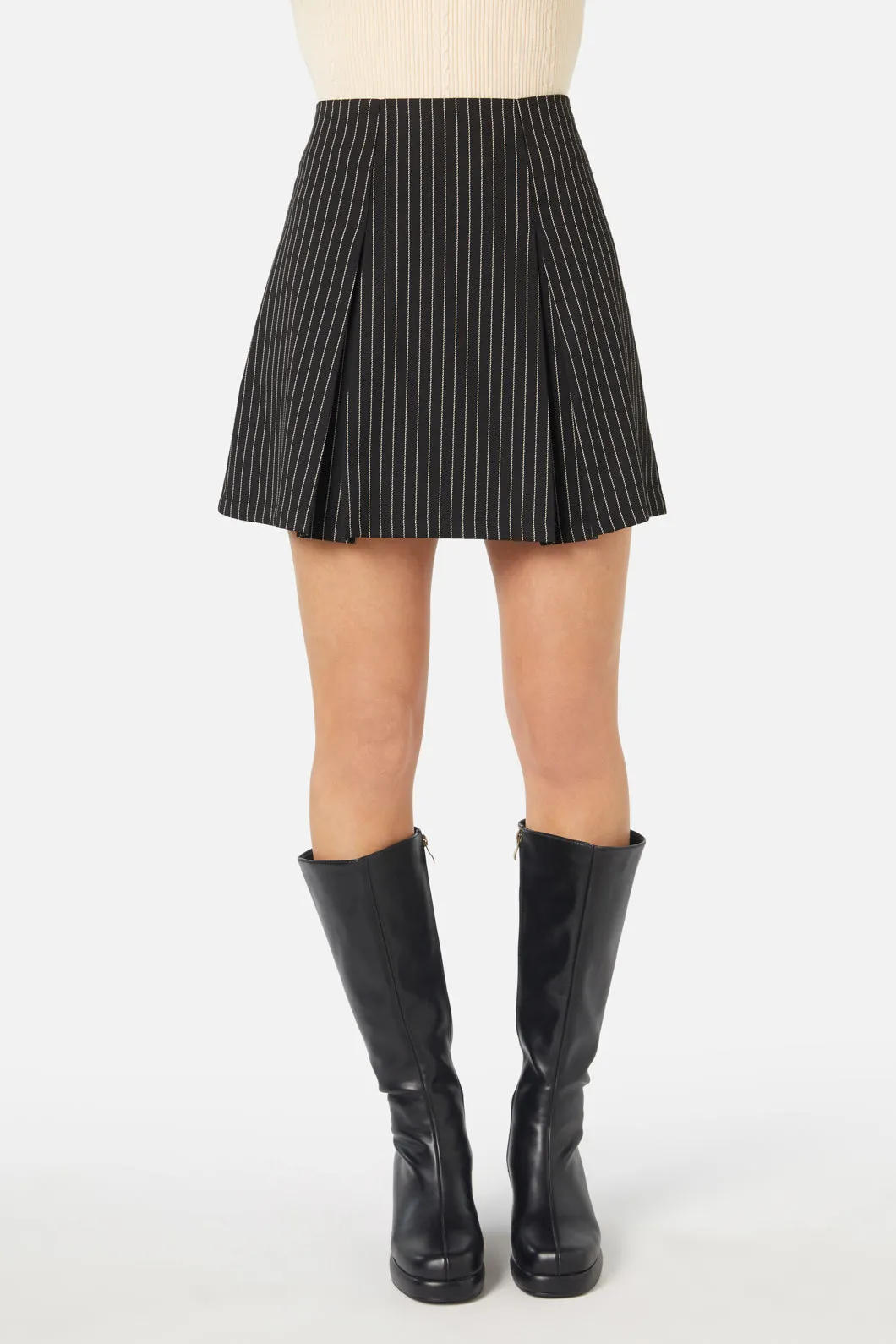 Abigail Pinstripe Skirt