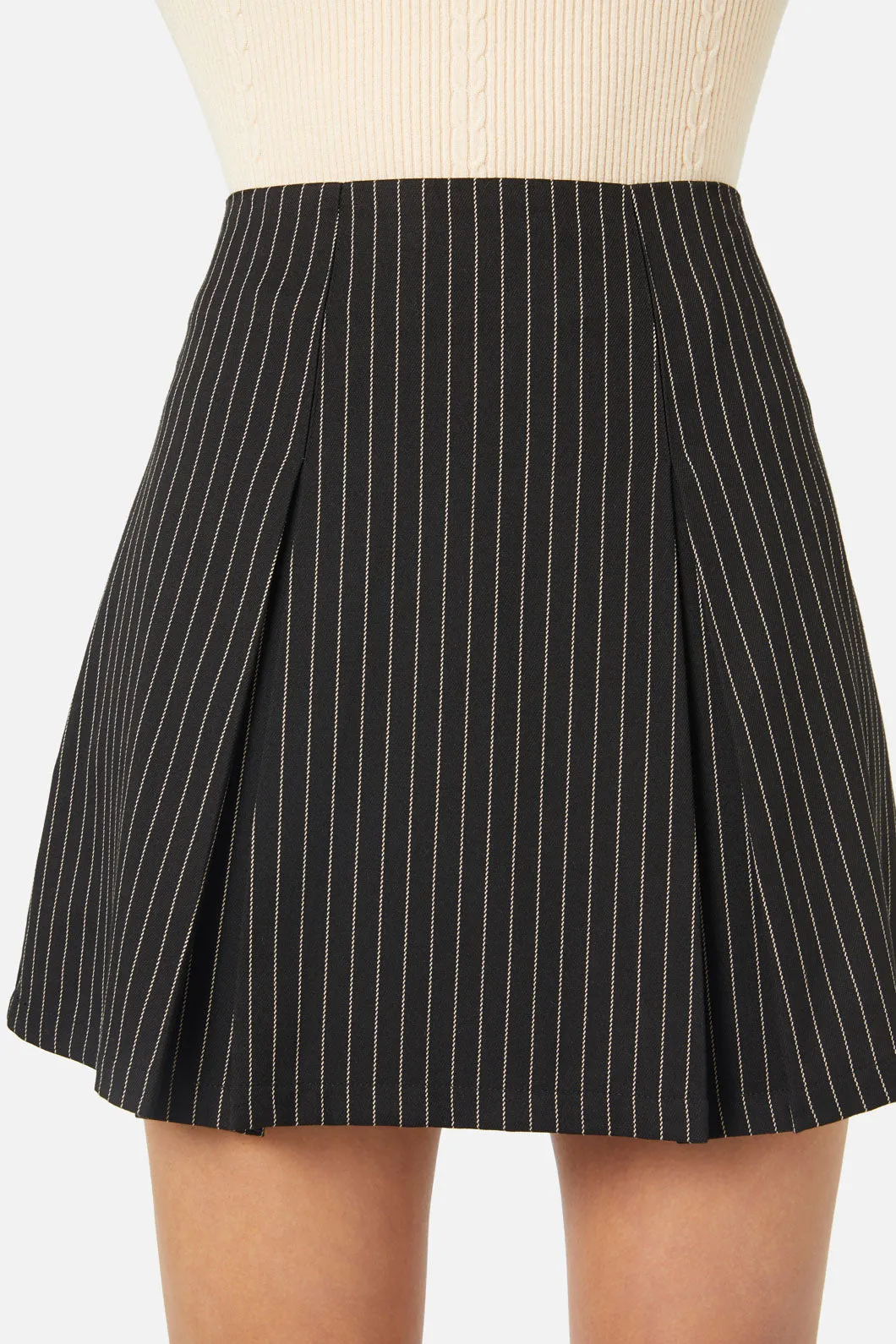 Abigail Pinstripe Skirt