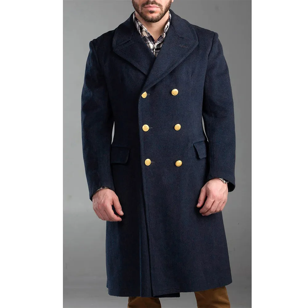 Air Force Wool Blue Overcoat