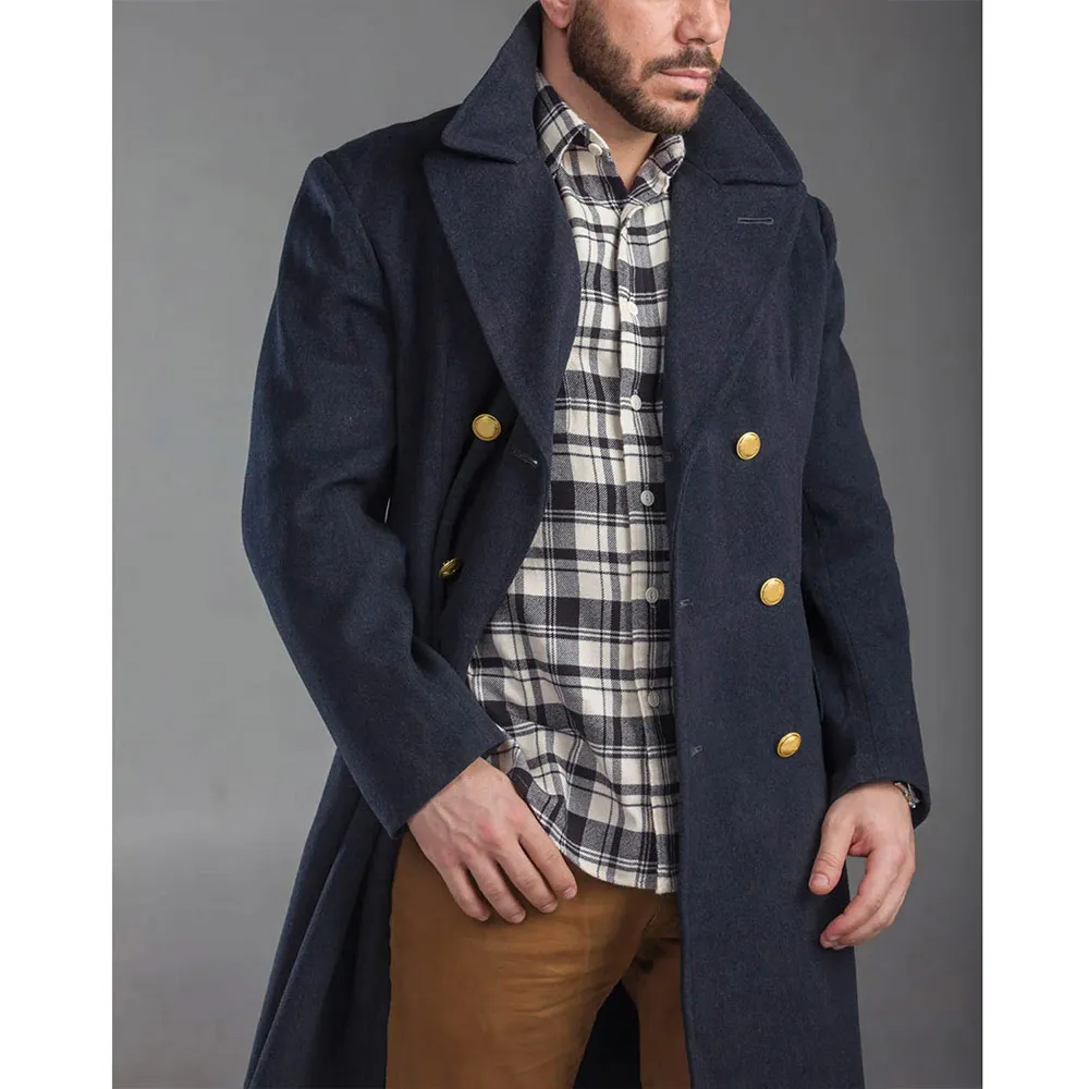 Air Force Wool Blue Overcoat