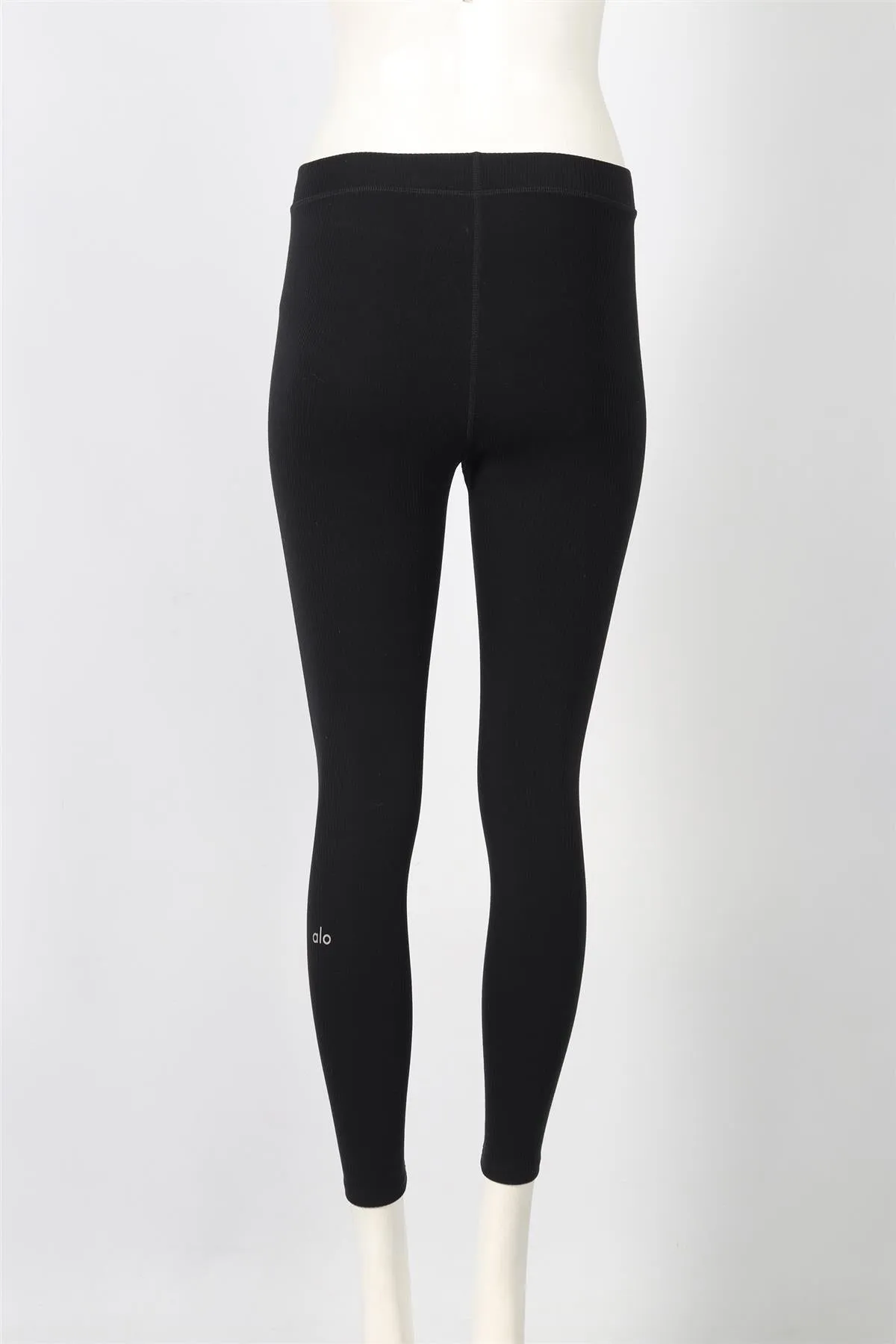 ALO YOGA RIBBED JERSEY LEGGINGS SMALL