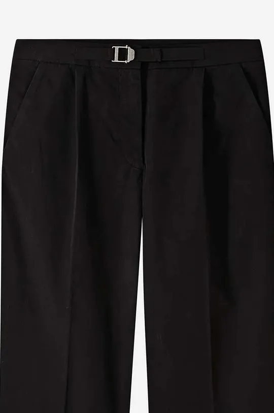 A.P.C. cotton trousers black color