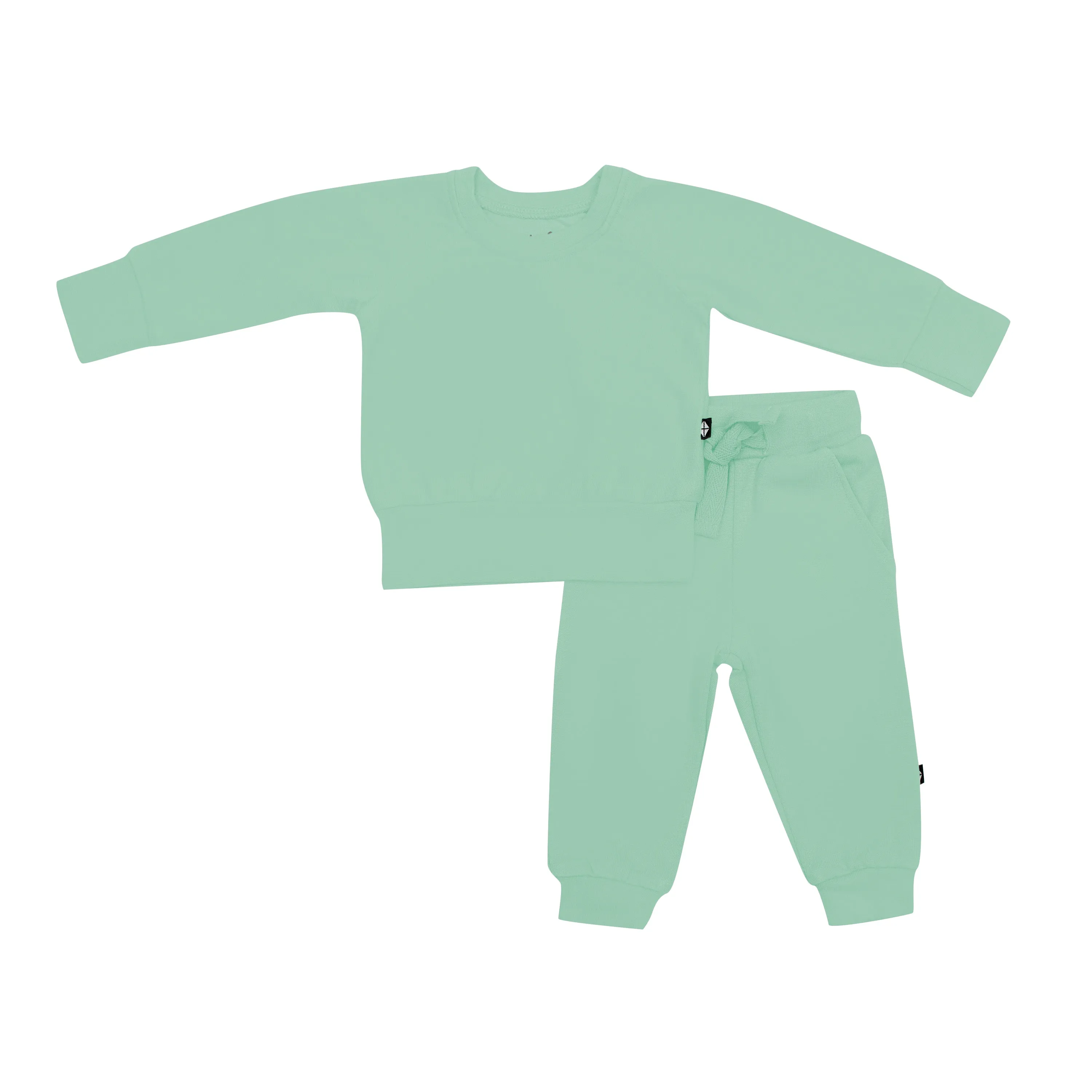 Bamboo Jersey Jogger Set in Wasabi