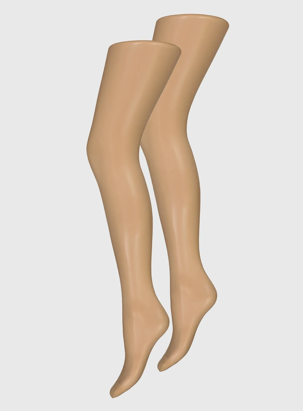 Buy Caramel Nude 15 Denier Gloss Tights 2 Pack - XL | Tights | Tu