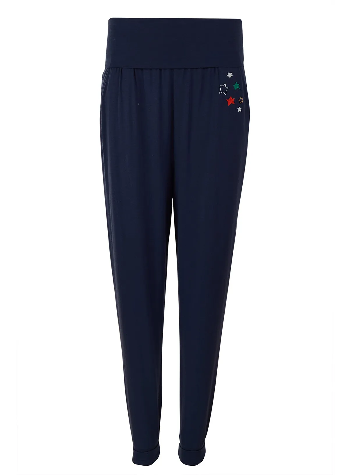 Buy FRUGI Navy Harem Trousers 16 | Trousers | Tu