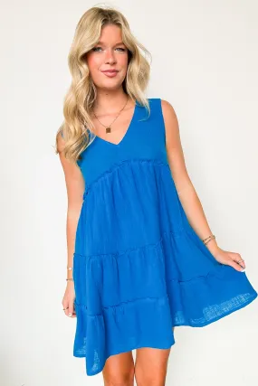 Caspian Flowy V-Neck Dress