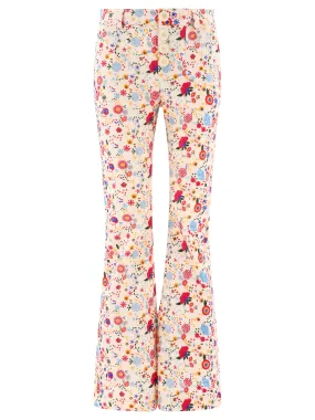 CHARLOTTE EMBROIDERED TROUSERS