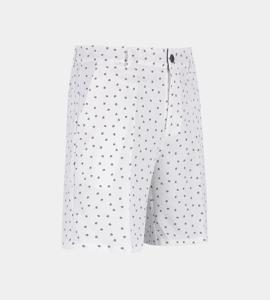 CLIMA BLOSSOM SHORTS - WHITE