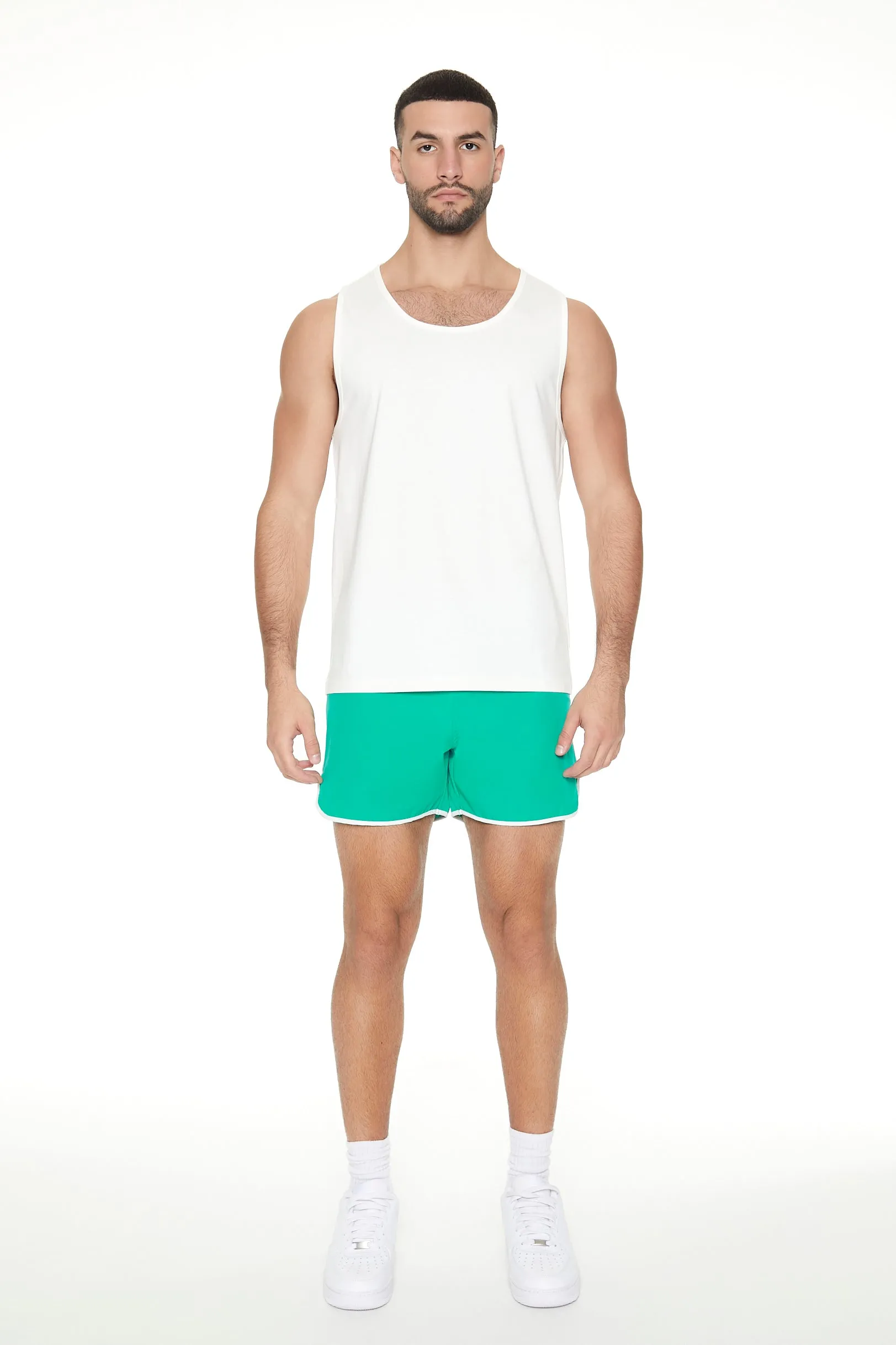 Contrast Trim Swim Trunk