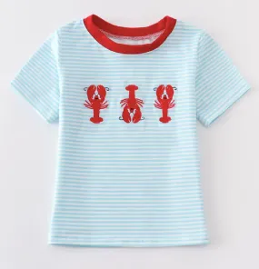 Crawfish Embroidered Kid's Shirt