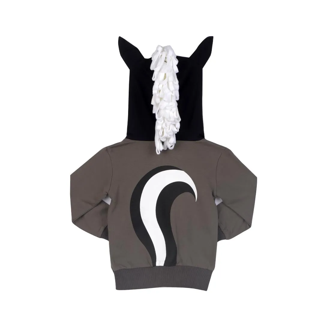 DOODLE PANTS 3D WOODLAND SKUNK HOODIE-TODDLER