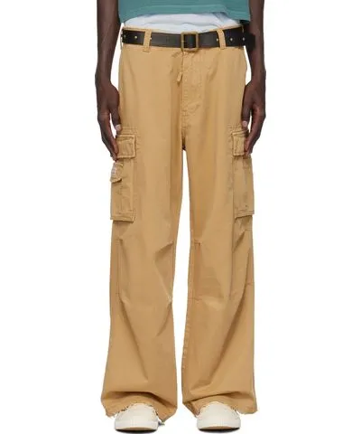 ERL CLOTHING Tan California Cargo Pants