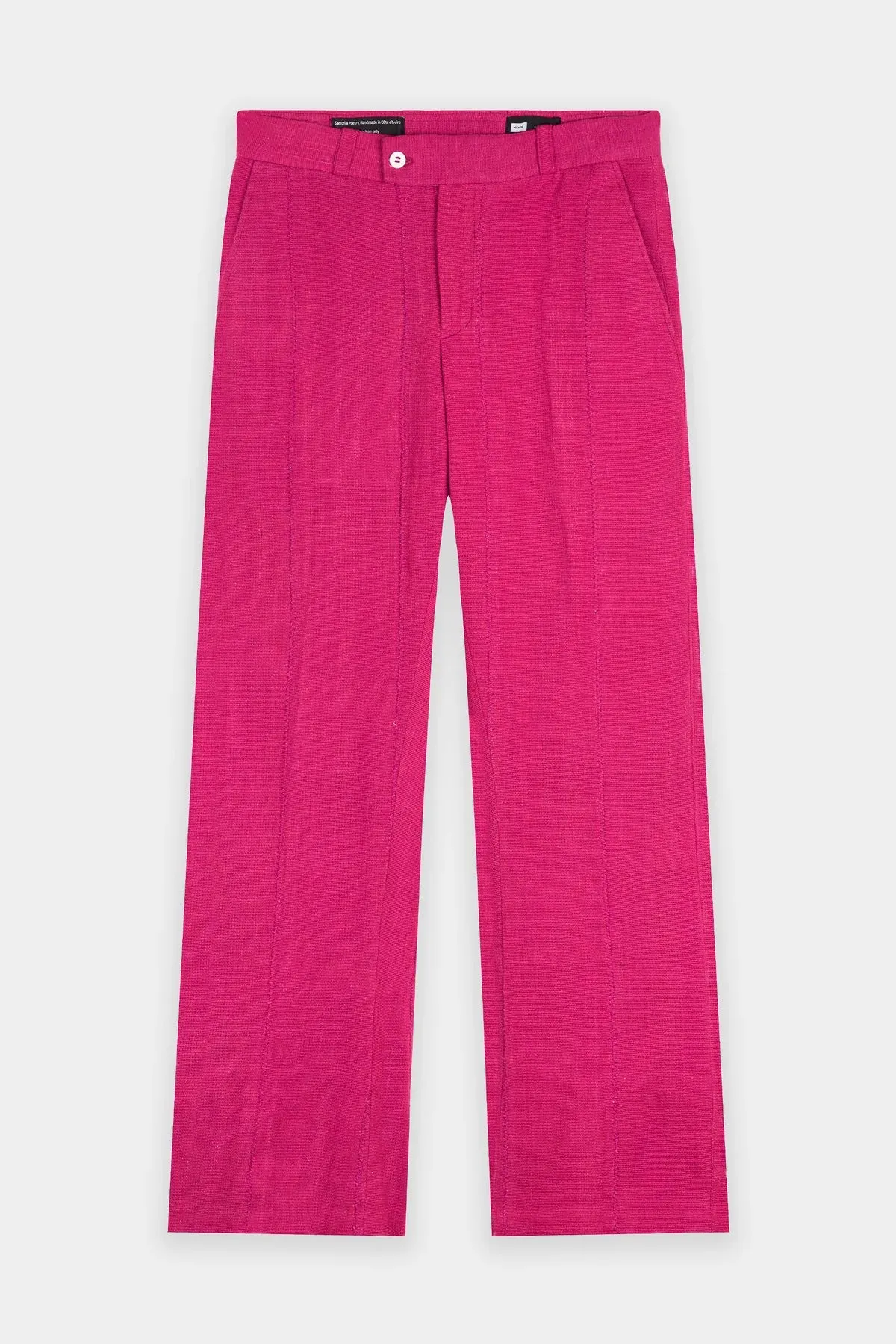 Fela VI Tailor Fitted Straight Cut Pant - Pink