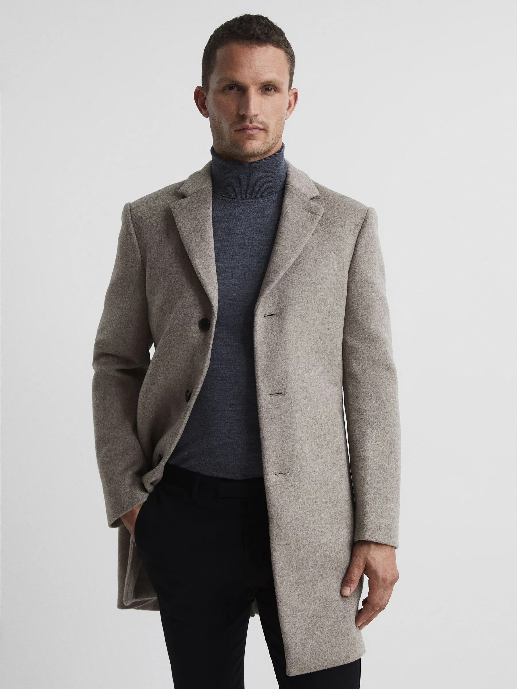 Gable Single Breasted Overcoat