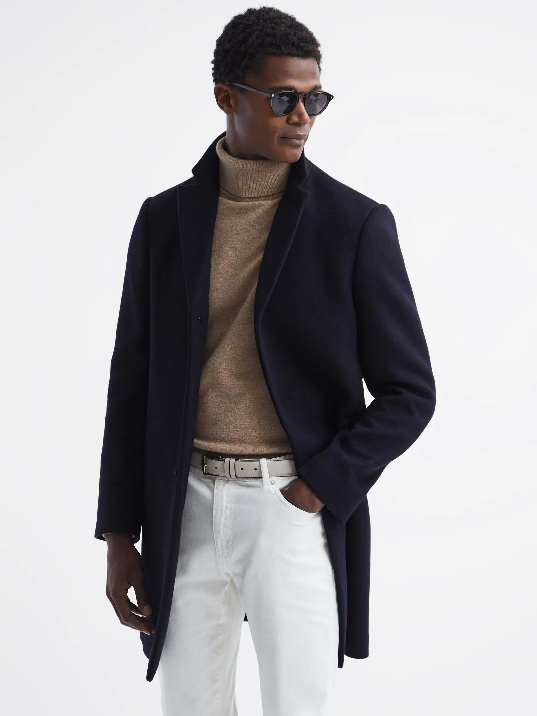 Gable Wool-blend Epsom Overcoat