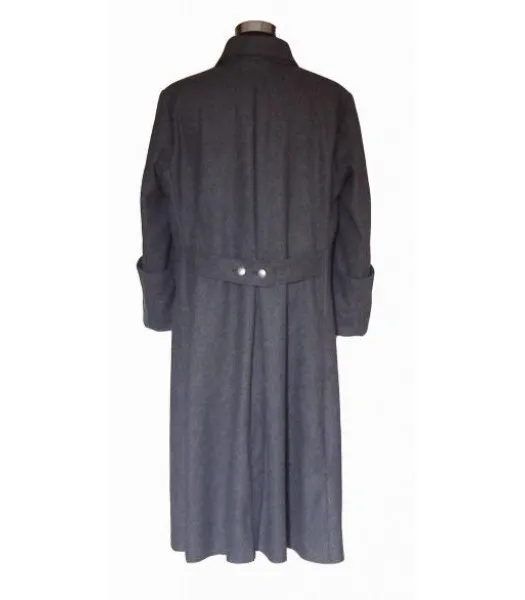 German M40 Field Grey Overcoat - For Hire