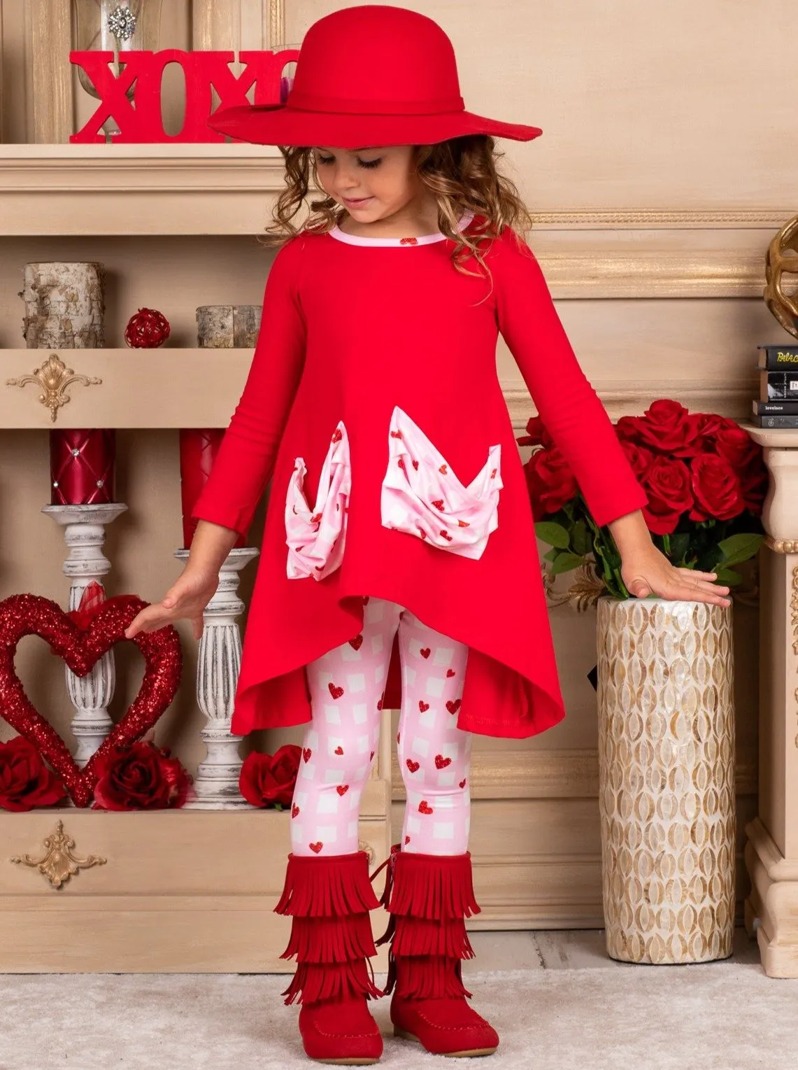 Heart In My Pocket Legging Set