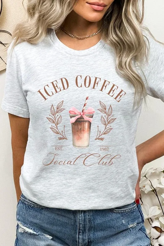 Iced Coffee Social Club Graphic T Shirts