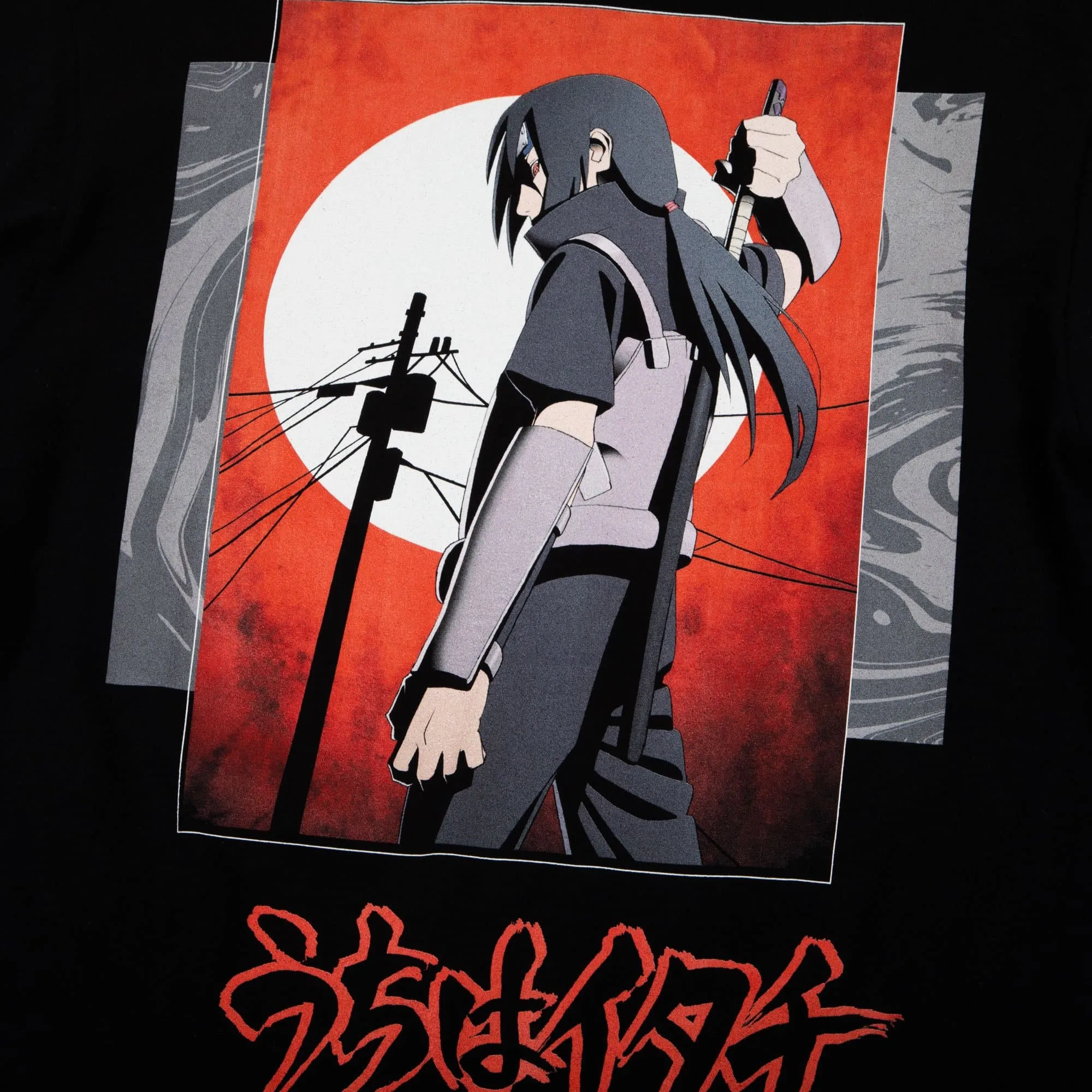 Itachi Uchiha Sharingan Black Long Sleeve