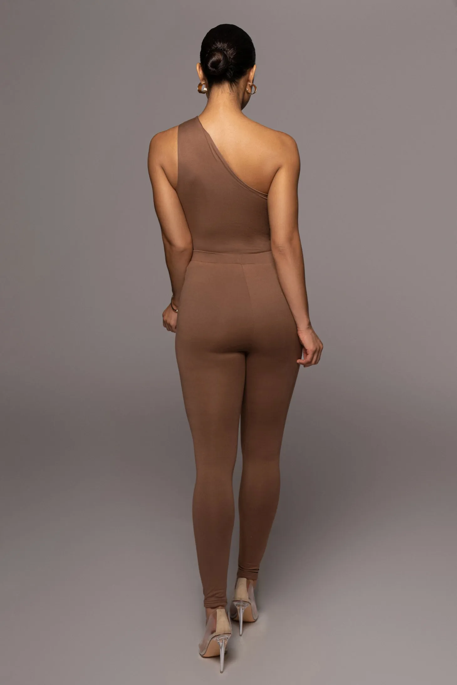 Jluxbasix Pecan Soft Leggings