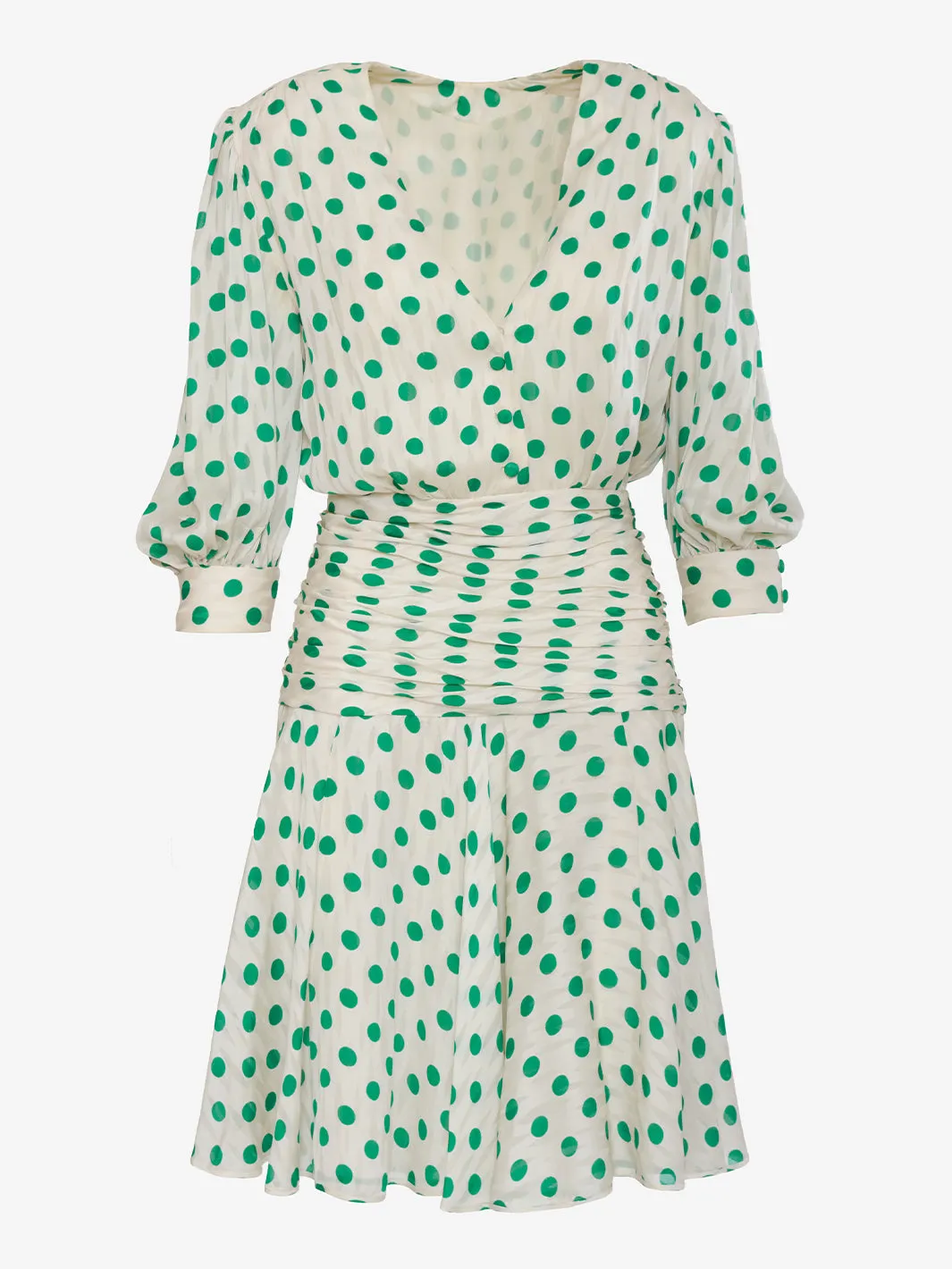 Juanita Sabbadini Polka dot midi dress