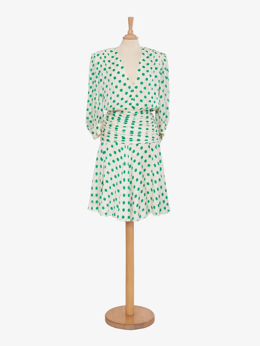 Juanita Sabbadini Polka dot midi dress