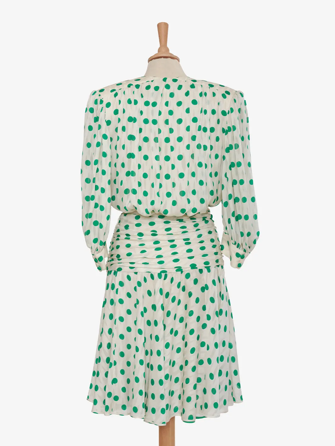 Juanita Sabbadini Polka dot midi dress