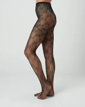 Lace Tights in Black | Glassons