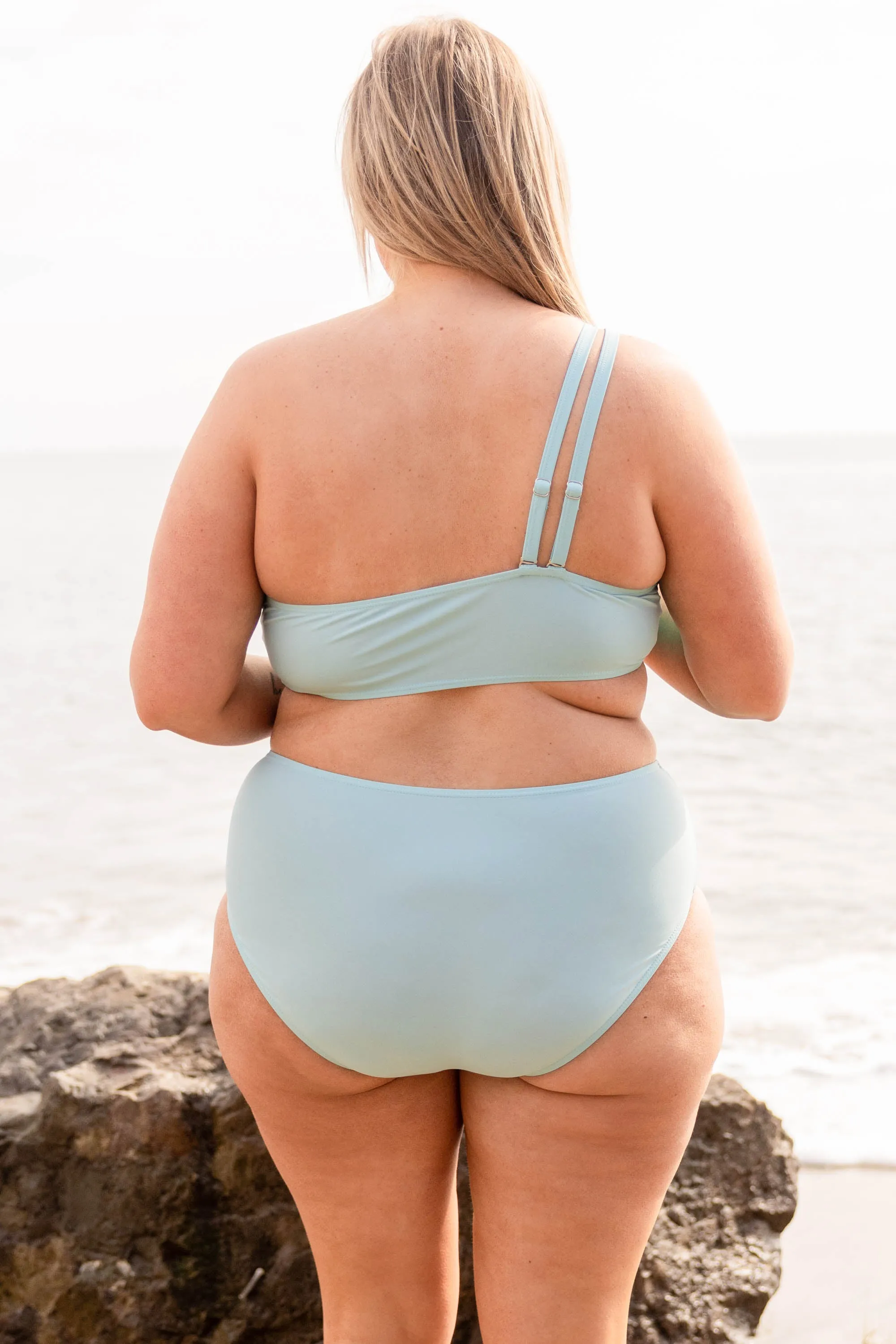 Love On The Horizon Swim Top, Mint