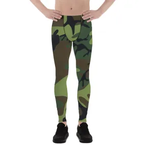 Men's Leggings Camouflage Print