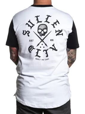 Men's Mortar Tee (White/Black)