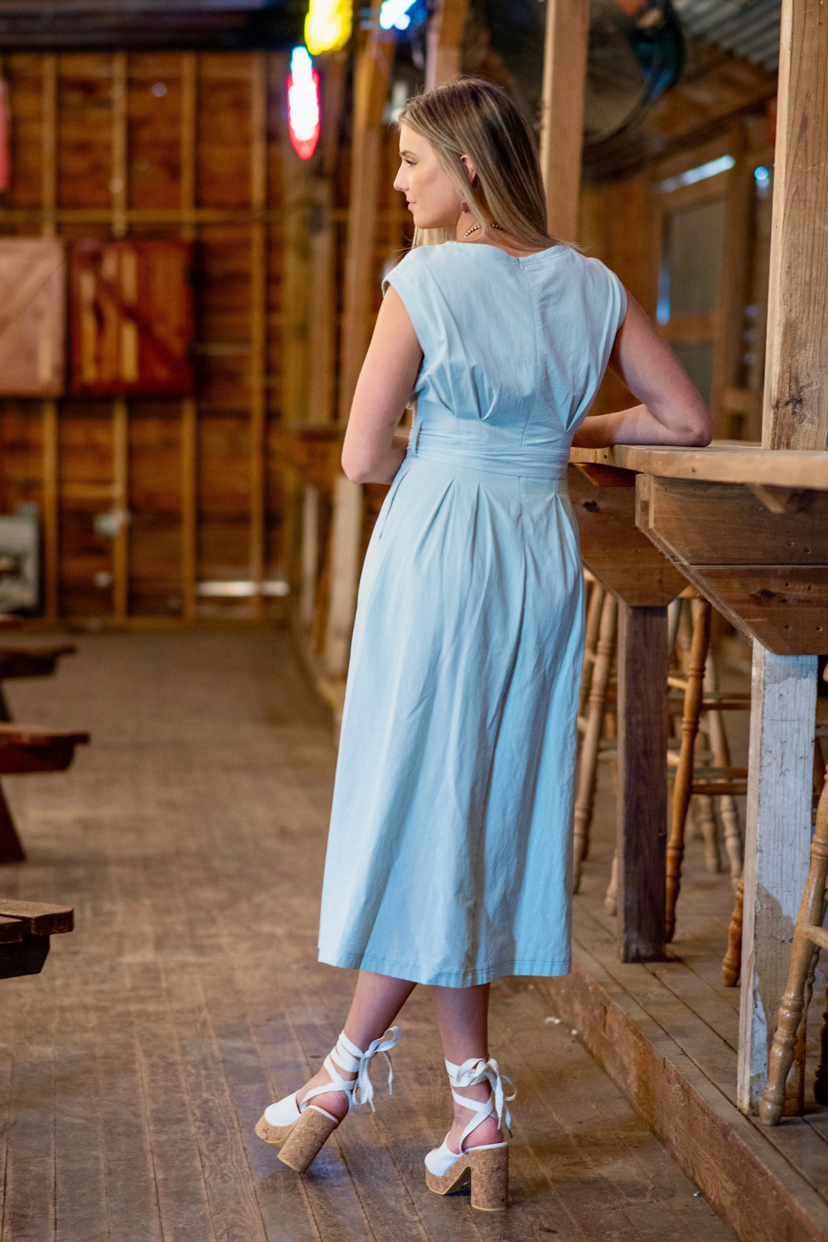 Mint Midi Dress