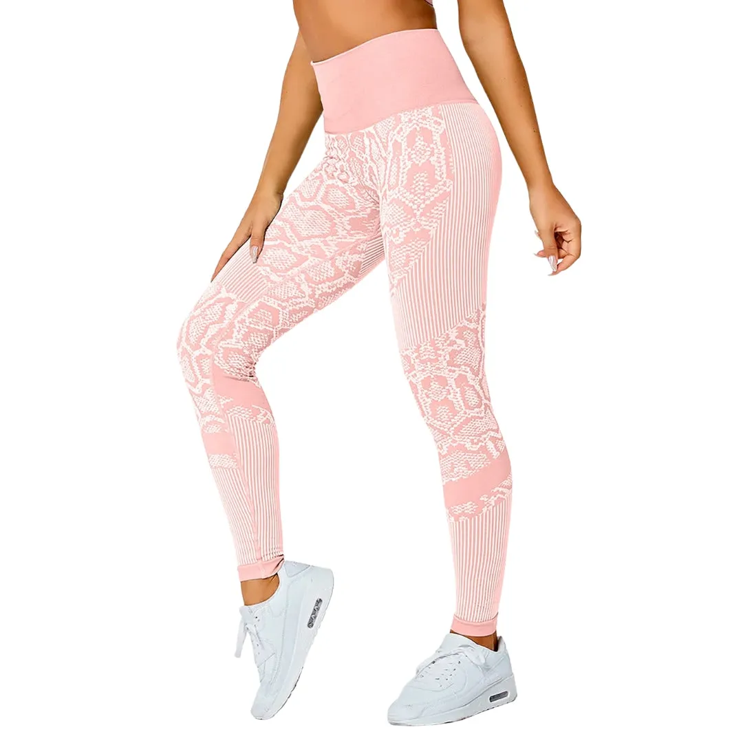 Murphy Snakeskin Seamless Leggings