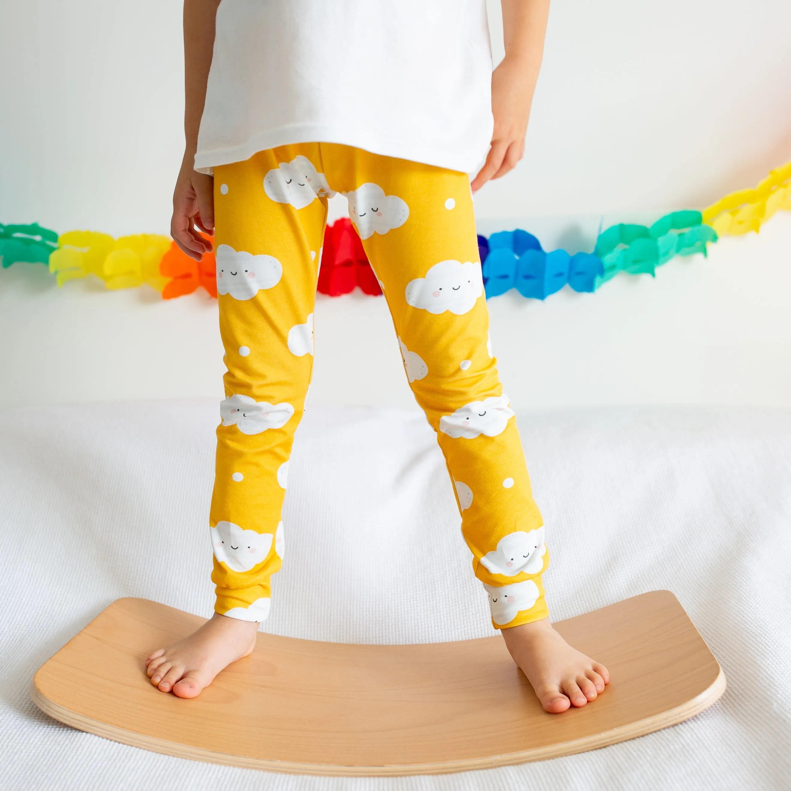 Mustard Cloud Leggings