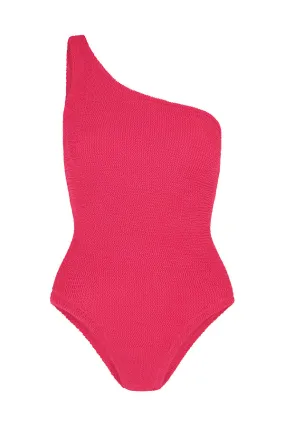 Nancy Swim Metallic Raspberry