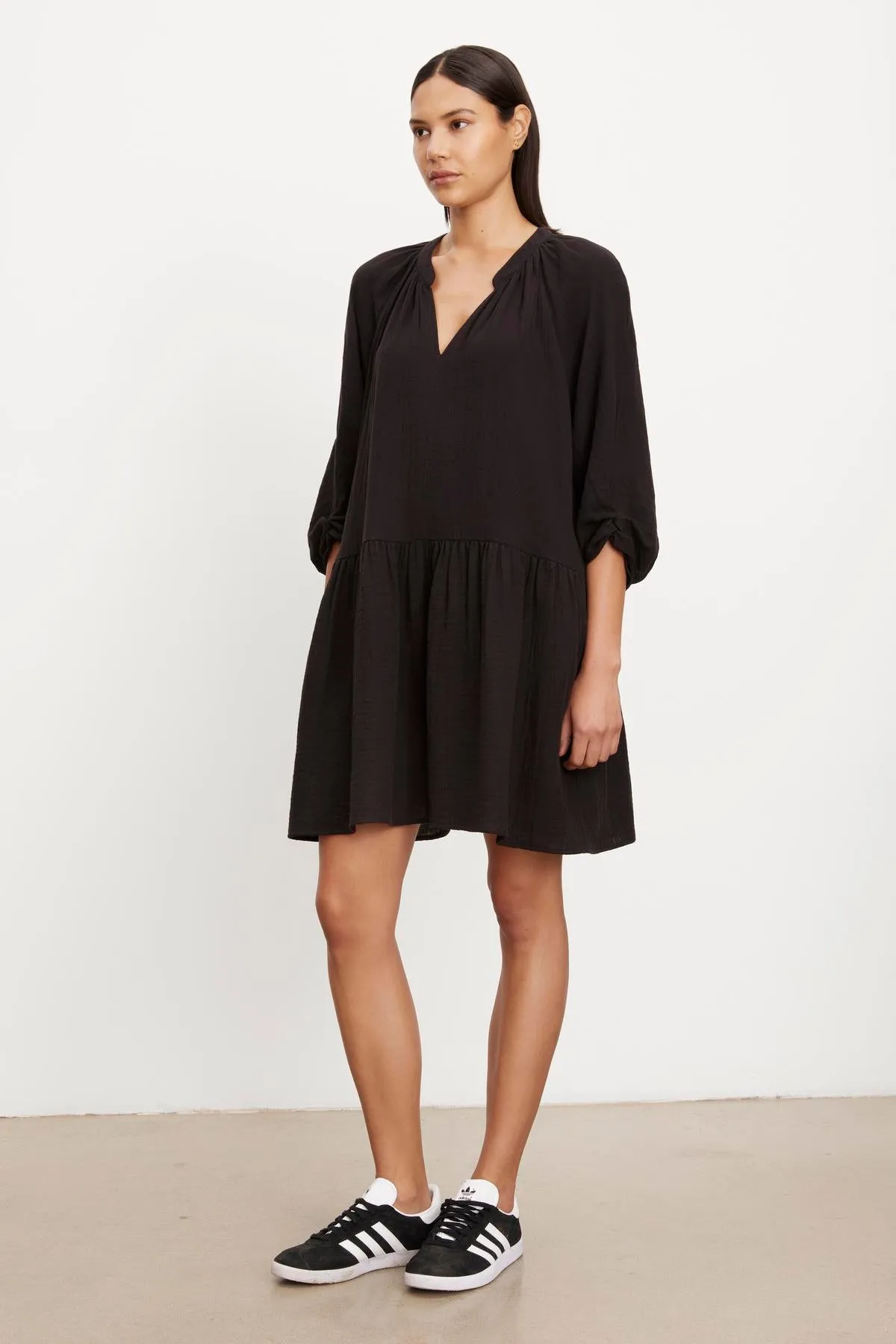 NICA COTTON GAUZE DRESS