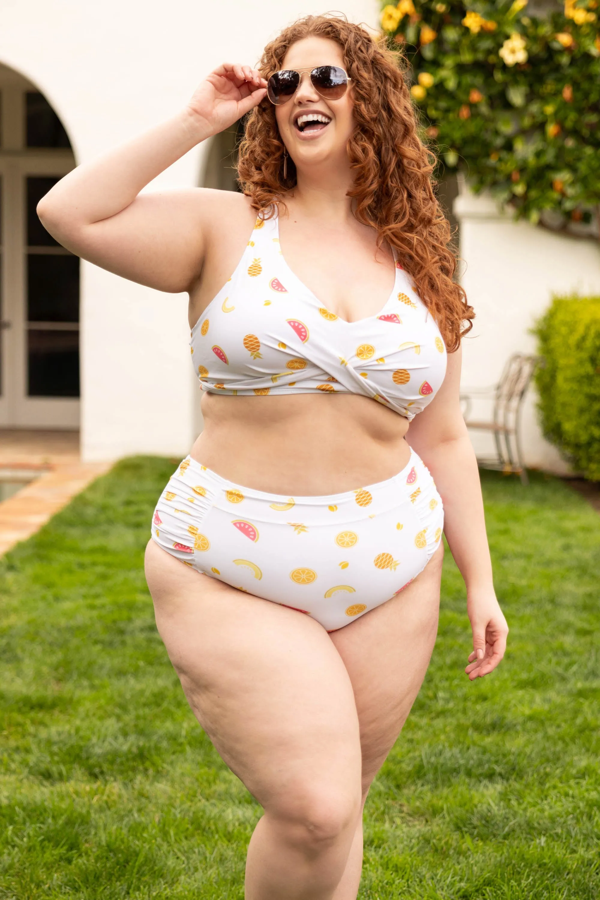 Oceans Of Love Swim Top, Fruit Medley