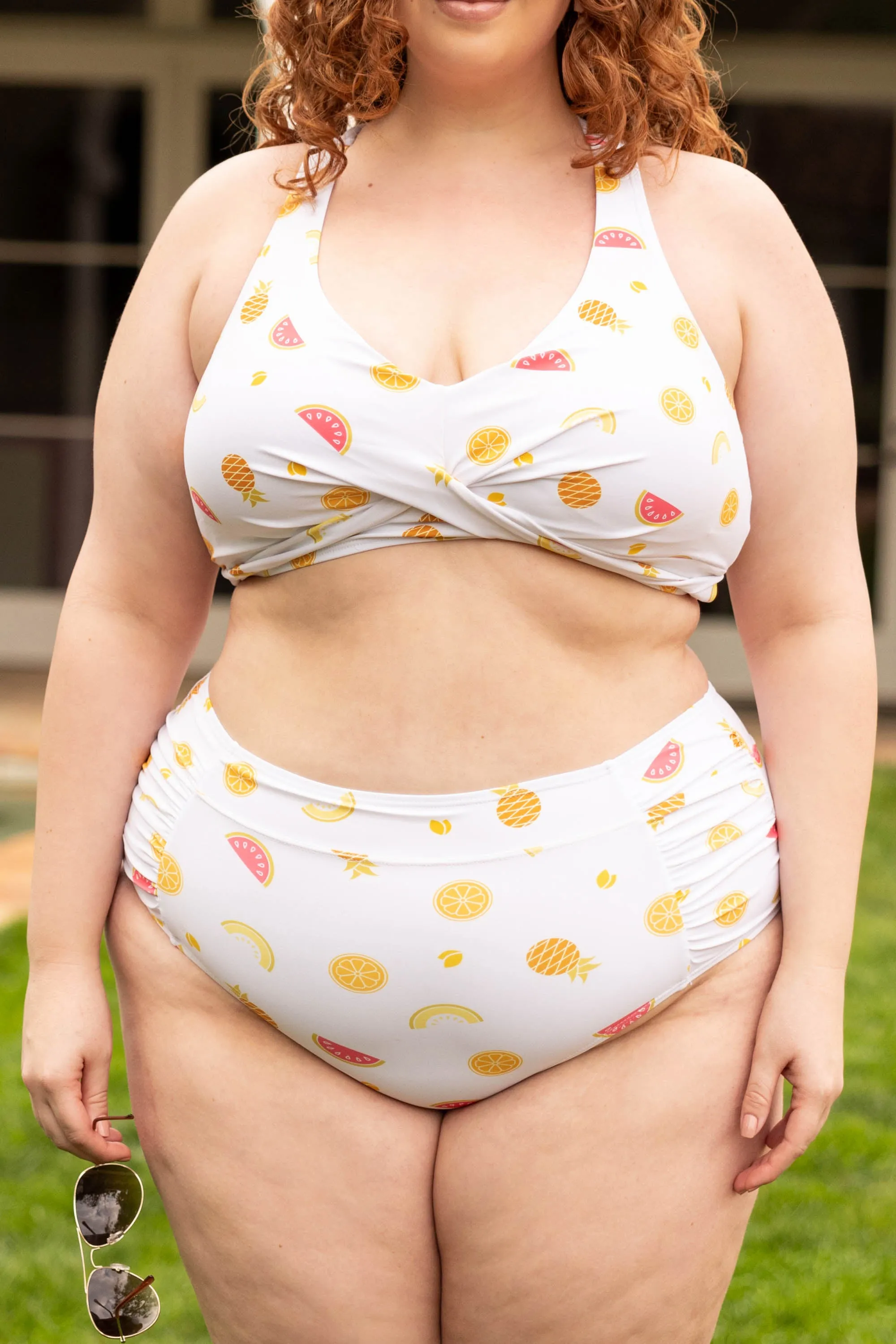 Oceans Of Love Swim Top, Fruit Medley