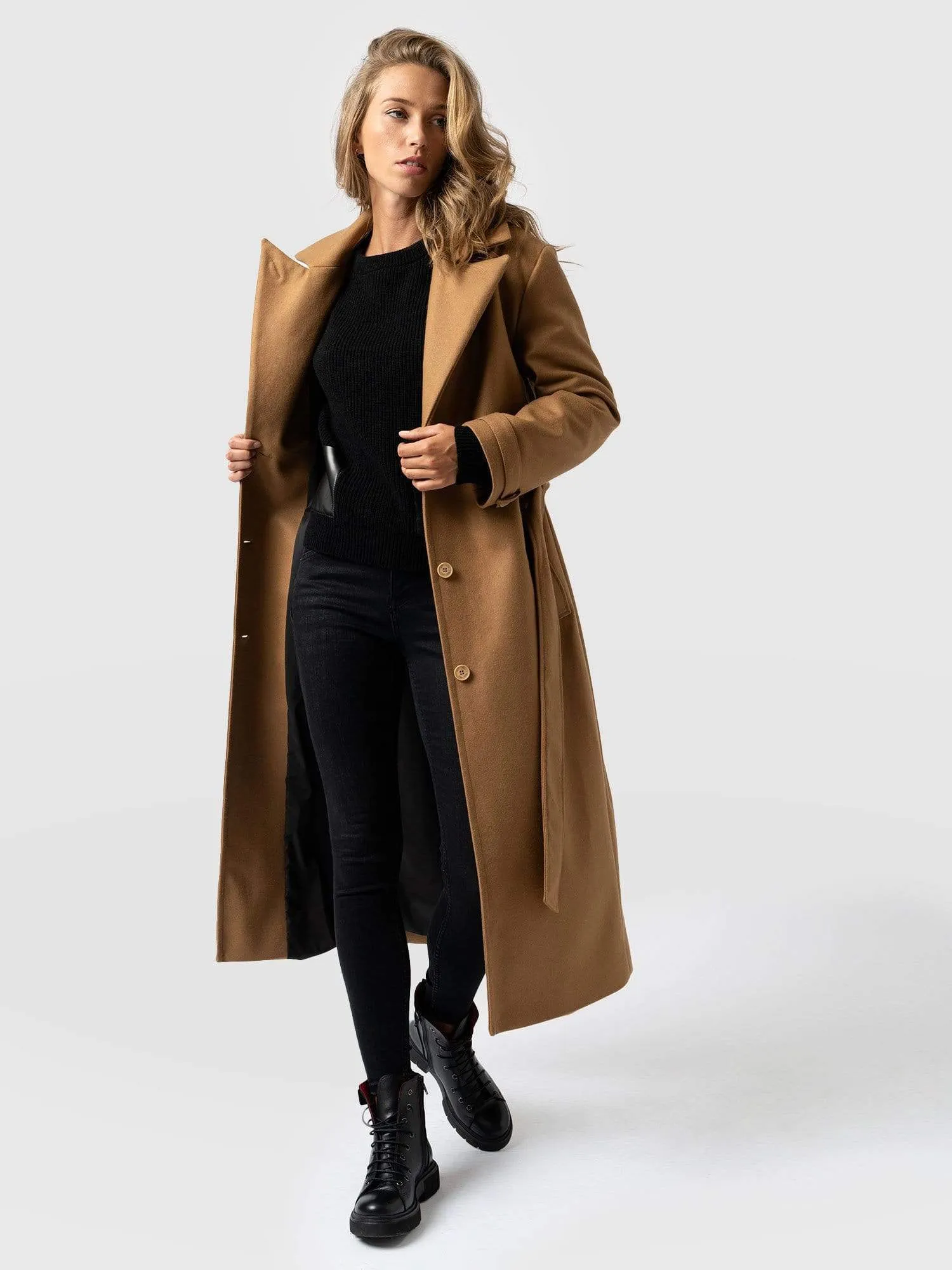 Odette Coat - Camel