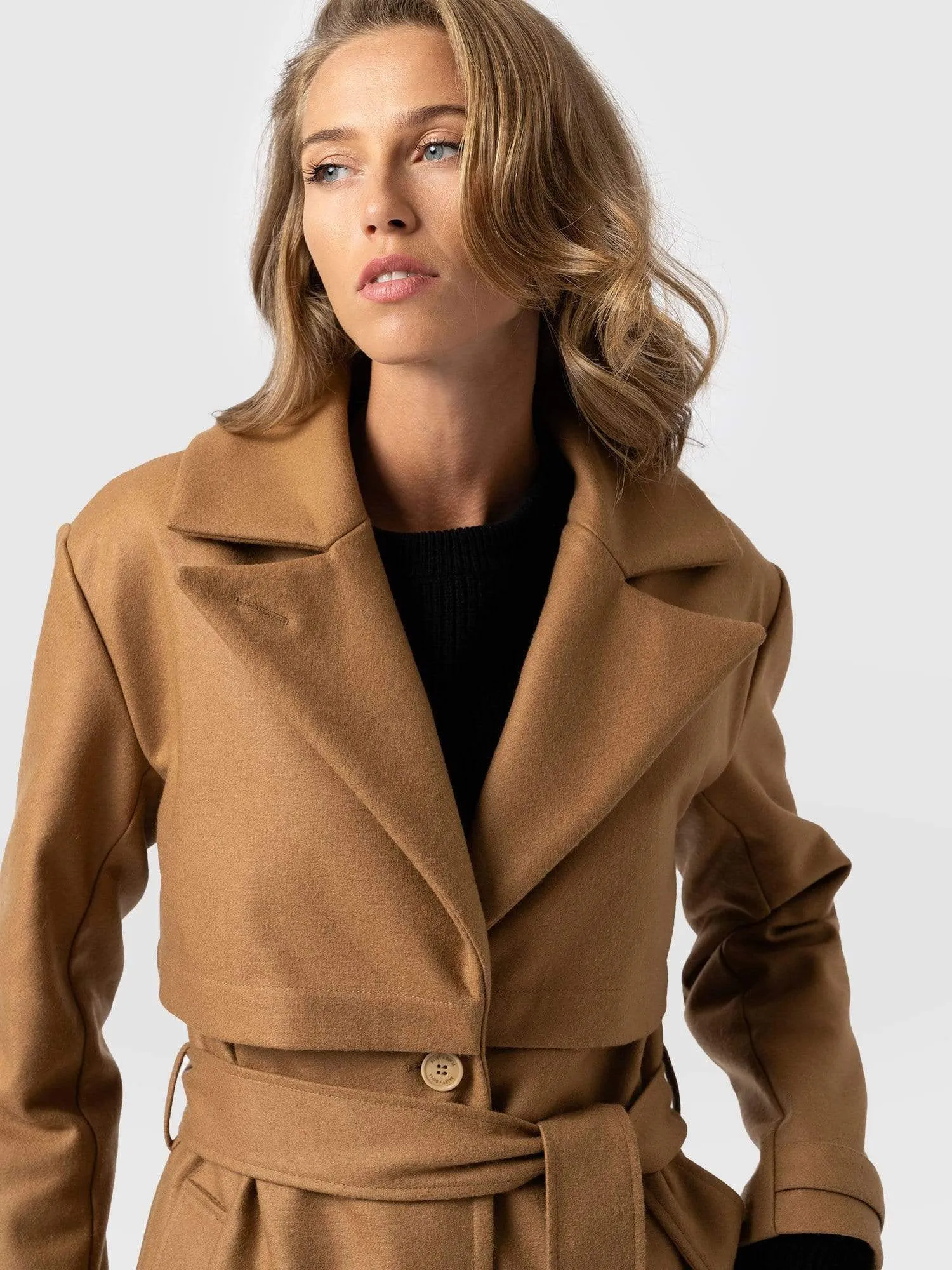 Odette Coat - Camel