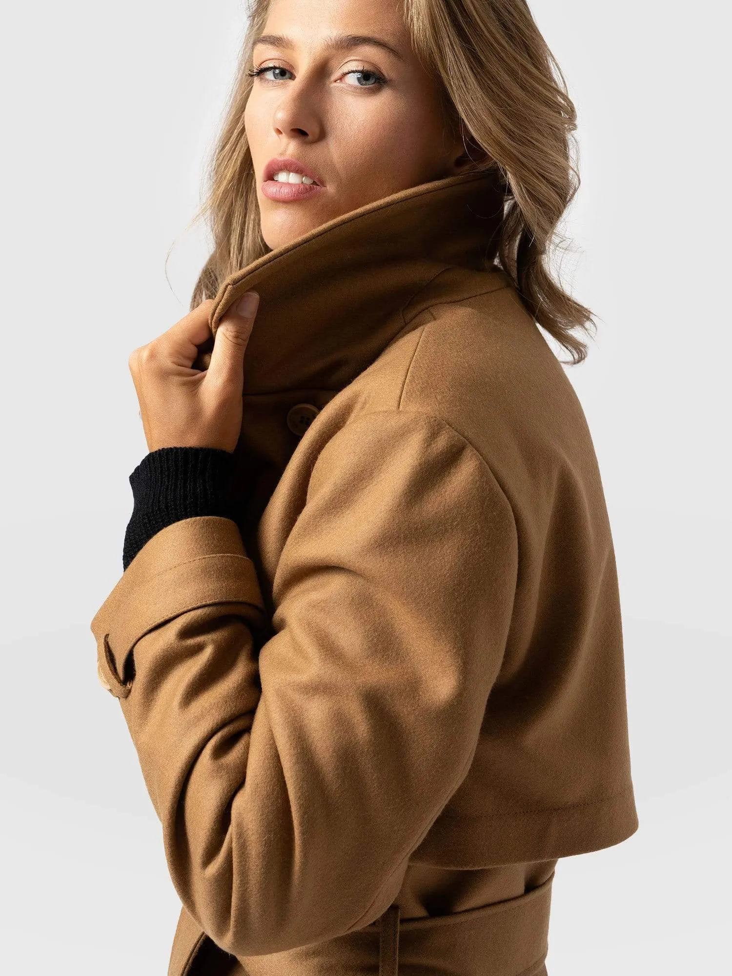 Odette Coat - Camel