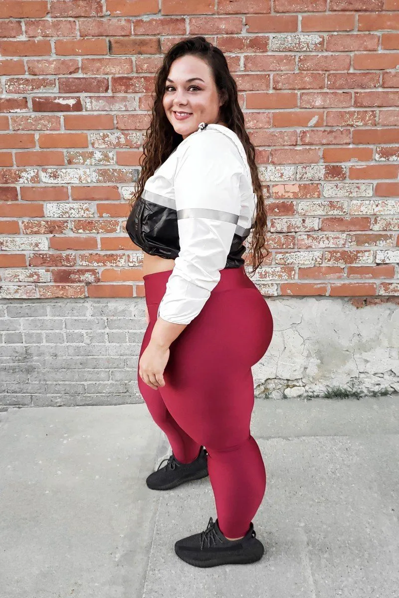 Original Leggings | CRANBERRY by Obsession Shapewear