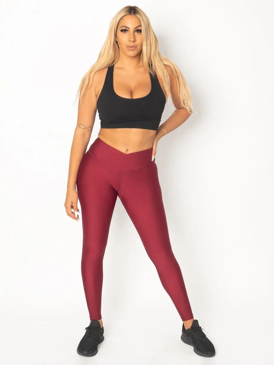 Original Leggings | CRANBERRY by Obsession Shapewear