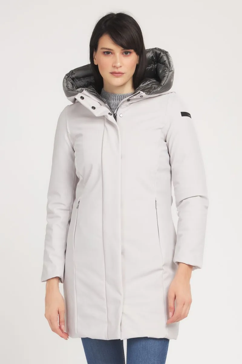 Parka Donna Avorio