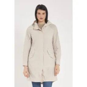 Parka Donna Beige