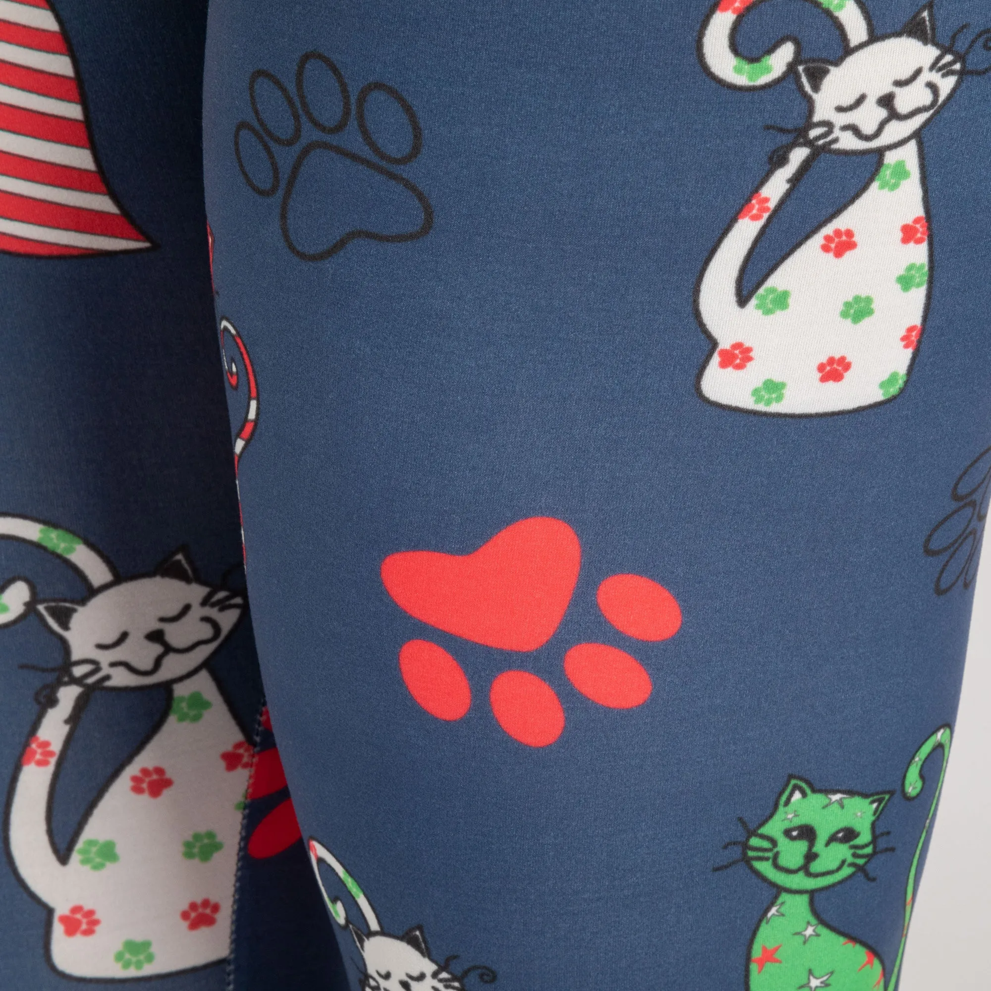 Pawsitively Comfy Holiday Pets Leggings