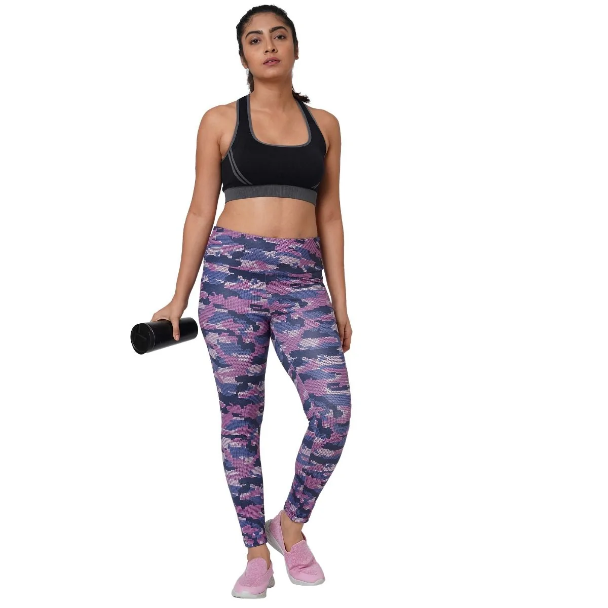 Pixel Camo AOP Tights