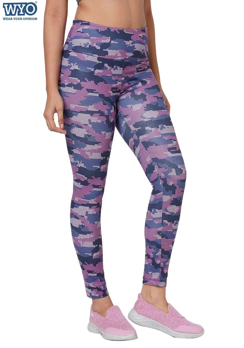 Pixel Camo AOP Tights