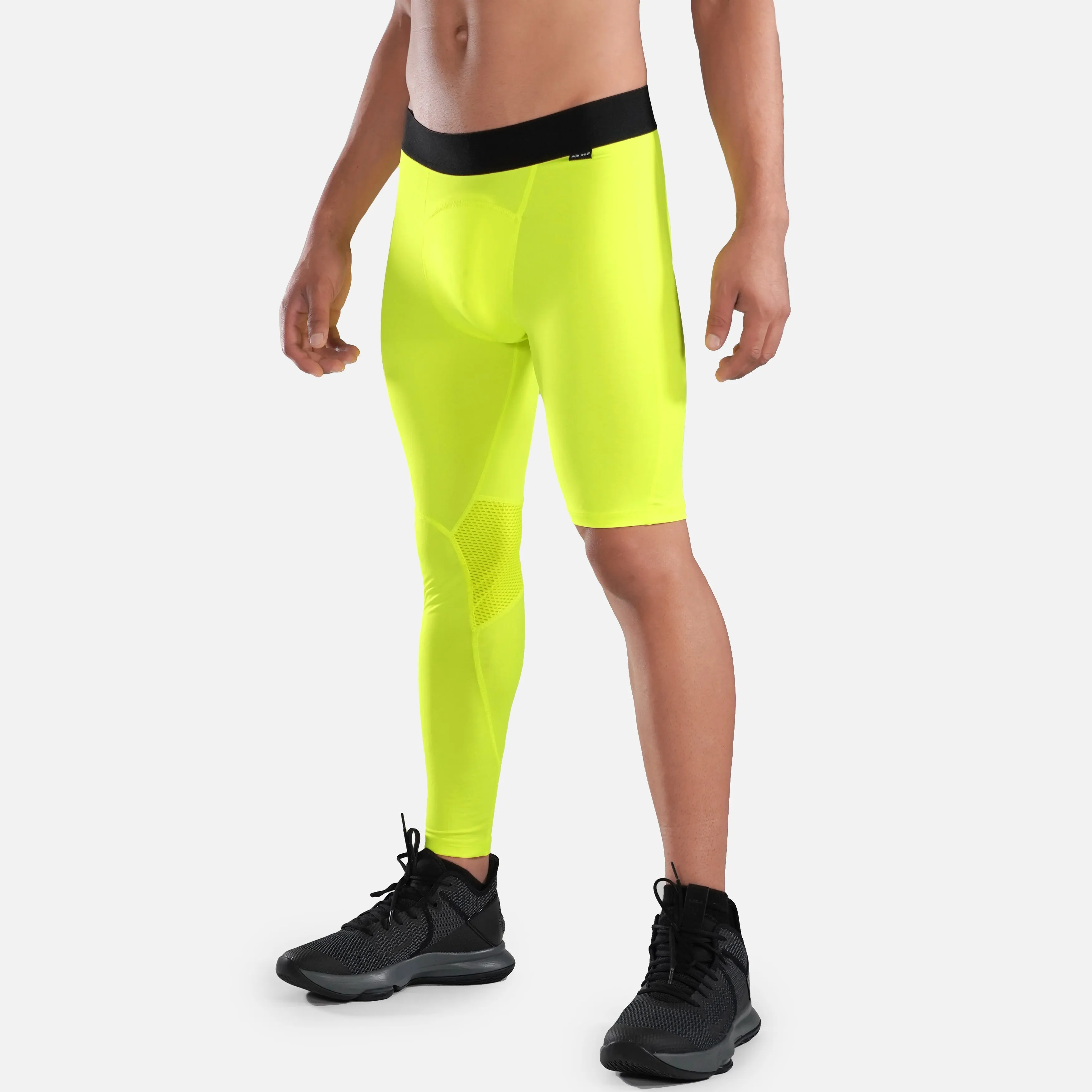 Safety Yellow Single-leg Tights